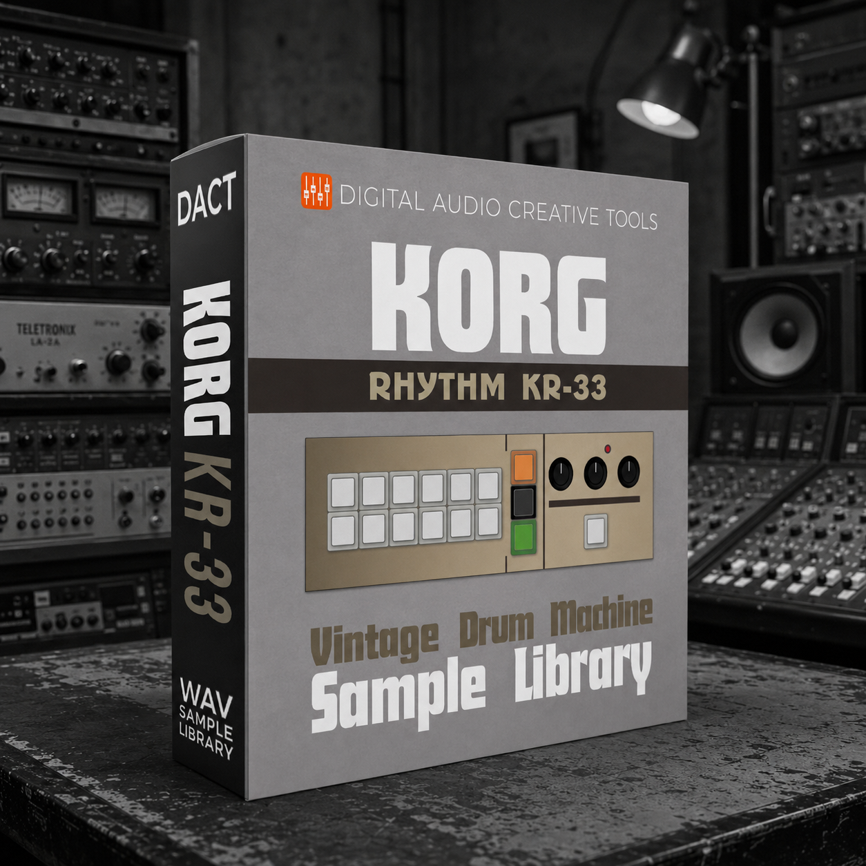 Korg KR-33 Drum Machine Sample Library
