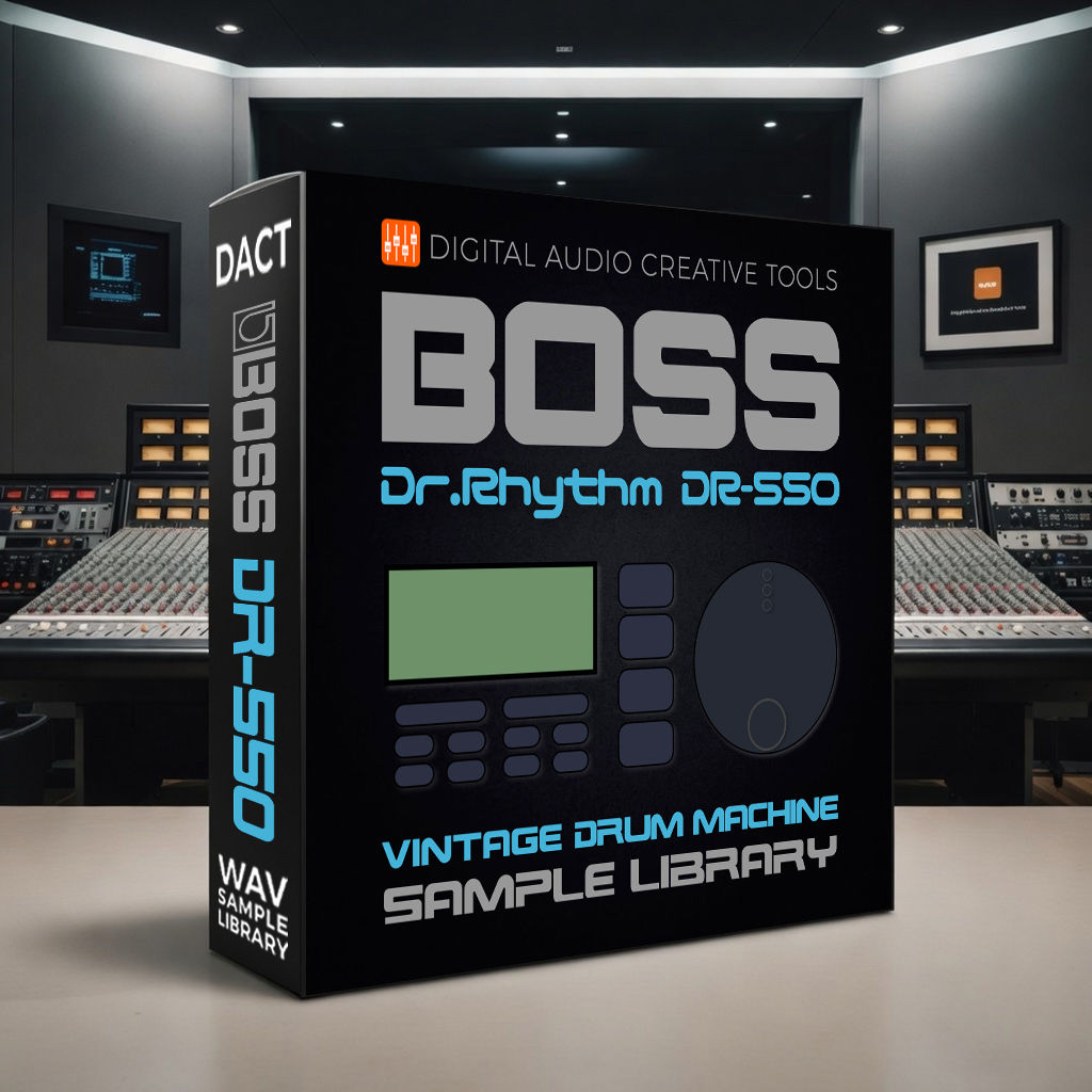 Boss DR-550 Drum Machine Sample Library