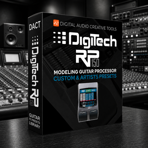 Digitech Rp150v Digitech RP150 Amplifier Modeling & FX Presets Library | DACT
