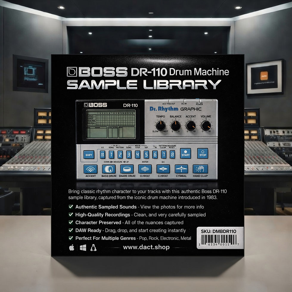 Thumbnail: Boss DR-110 Drum Machine Sample Library