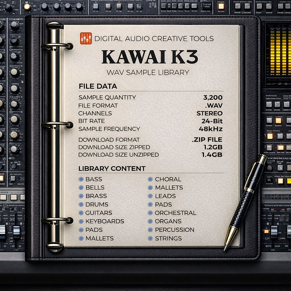Thumbnail: Kawai K3 Synthesizer Sample Library