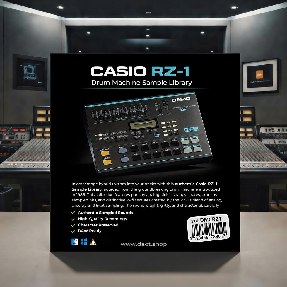 Miniatura: Casio RZ-1 Drum Machine Sample Library