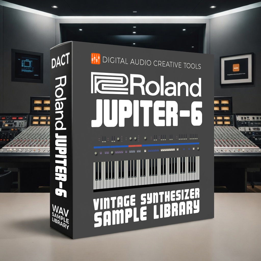 Roland Jupiter-6 Synthesizer Sample Library