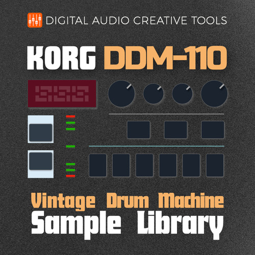Korg DDM-110 Drum Machine Sample Library | DACT