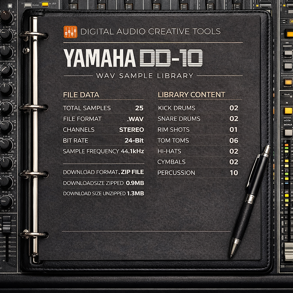 Thumbnail: Yamaha DD-10 Drum Machine Sample Library