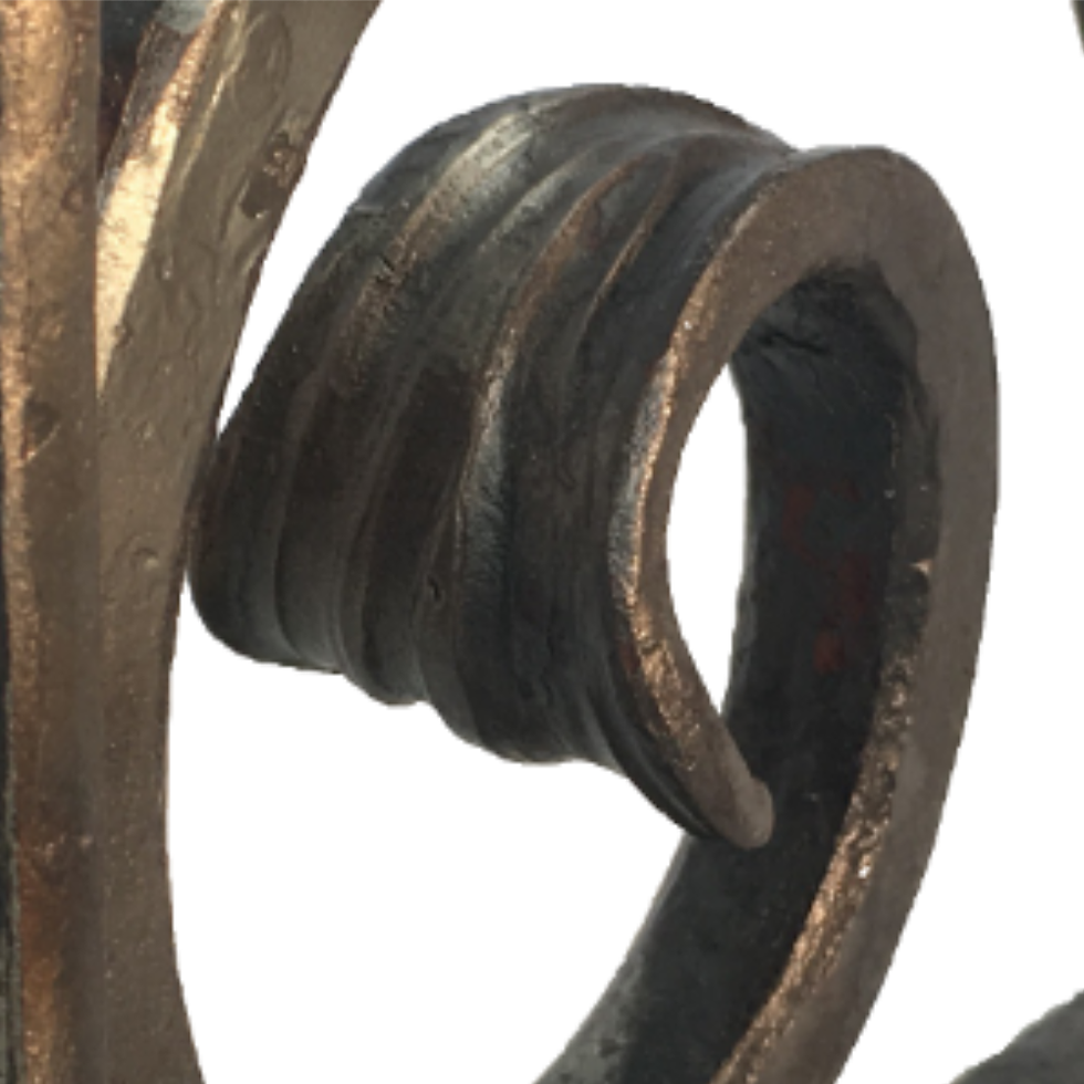 Thumbnail: Shelf bracket wrought iron CL-3-asy