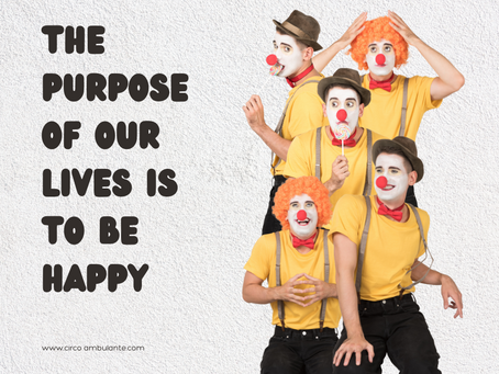 The purpose of our lives is…