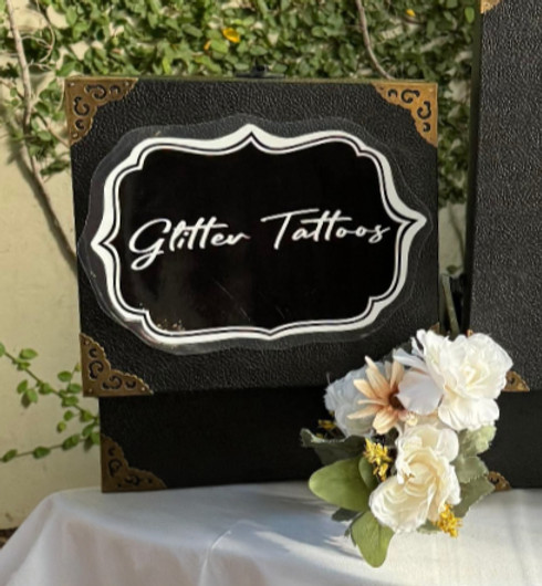 Glitter Tattoo Station