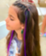 Simple Hair Braiding with Clip-On Rainbow Hair