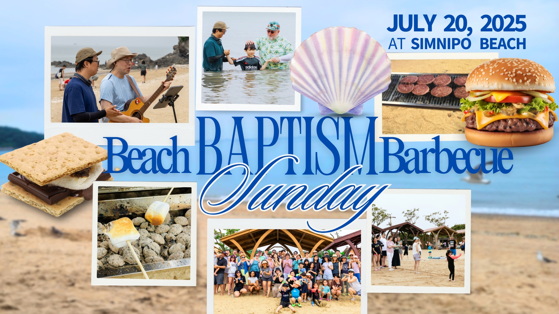 Beach Baptism Barbecue Sunday 2025
