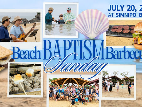 2025 Beach Barbecue Baptism Sunday Worship Song Lyrics