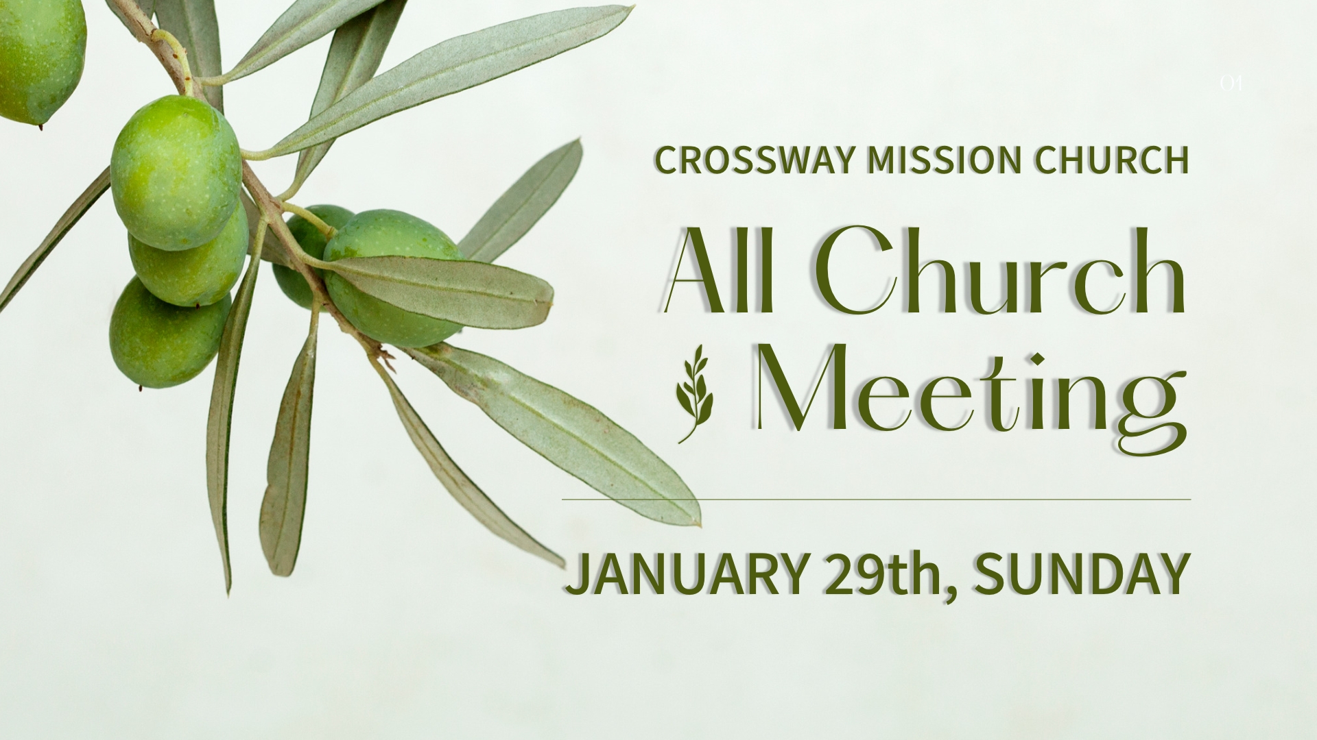 All Church Meeting 2023