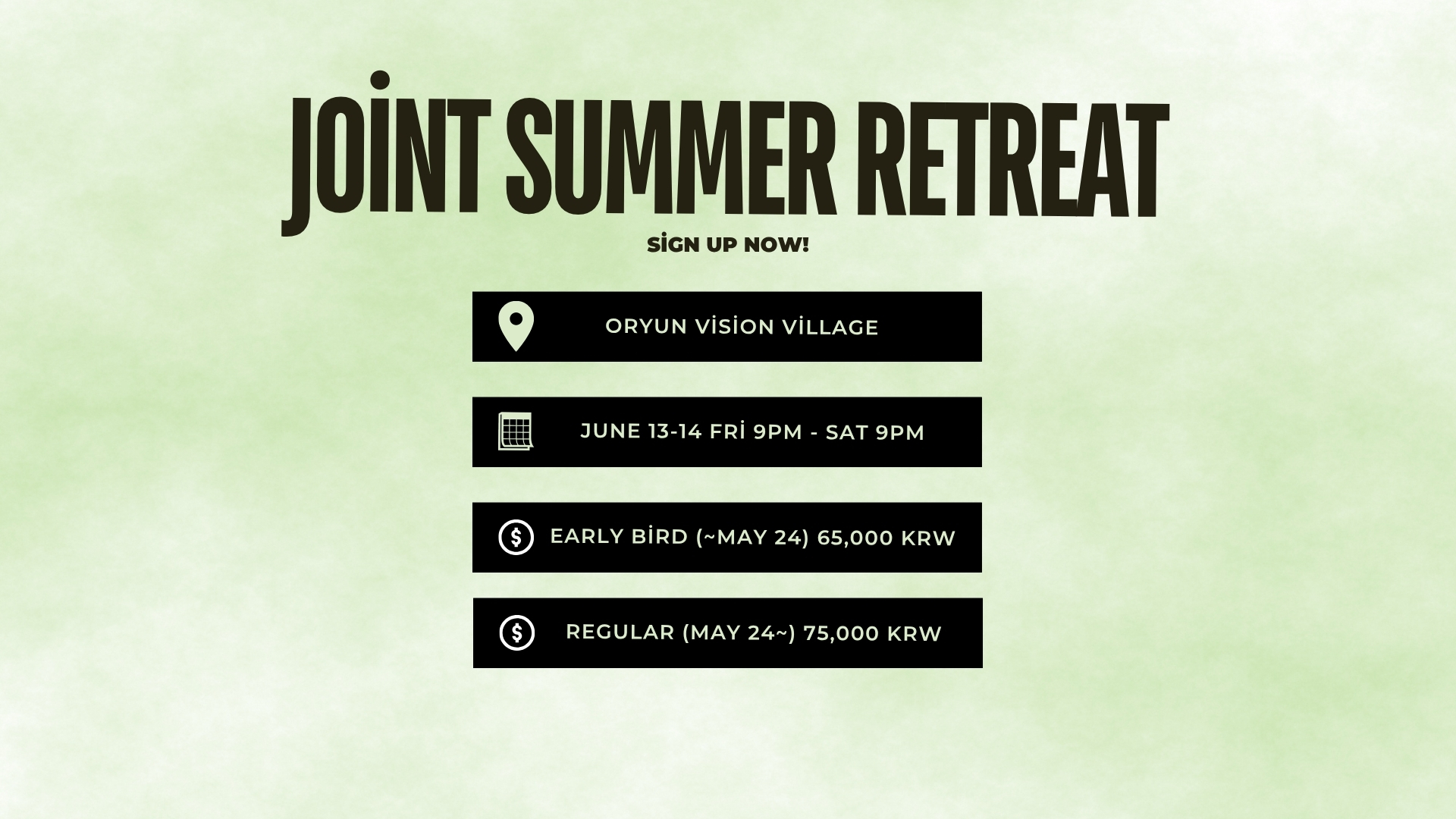 Joint Summer Retreat 2025