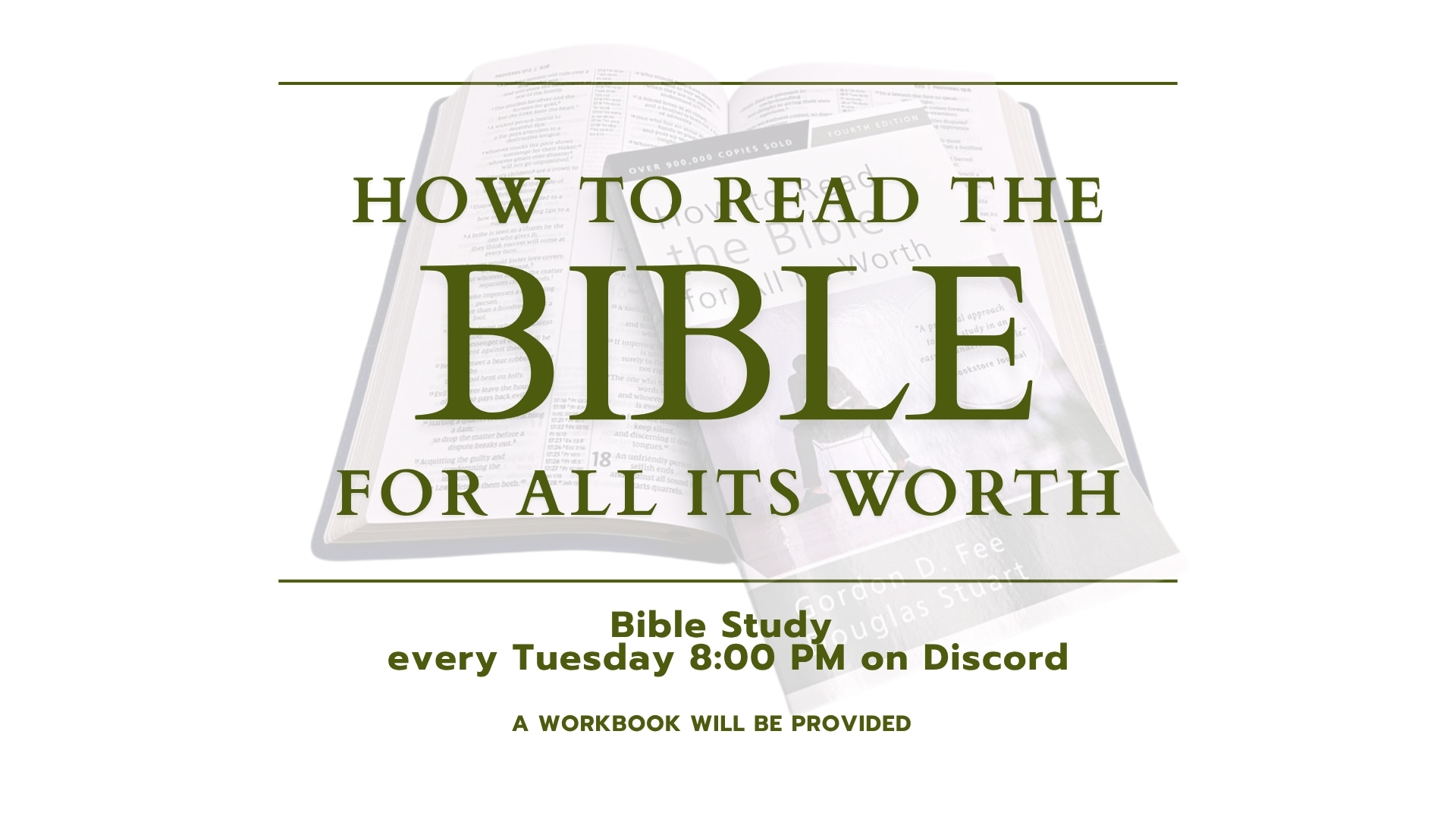 Bible Study Small Group