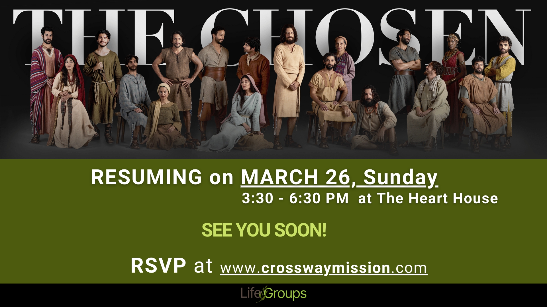 The Chosen Season 3 Episode 7 Lifegroup - March 26