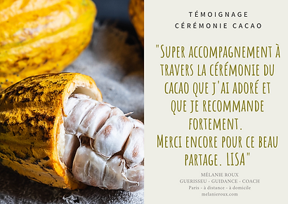 En plongeant dans le monde du Cacao, il est crucial de se préparer à une Cacao Ceremony - un espace sacré pour la connexion, la guérison et croissance personnelle. cacao cérémonial, mélanie roux, chamane, guérisseuse, médium, coach spirituel