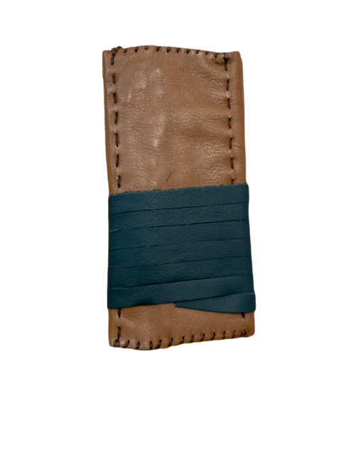 Thumbnail: Handmade Leather wallet/Tobacco Pouch
