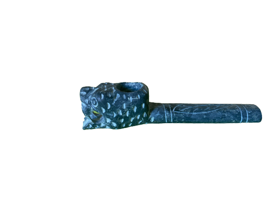 Thumbnail: Serpentine Stone Pipe: Snake