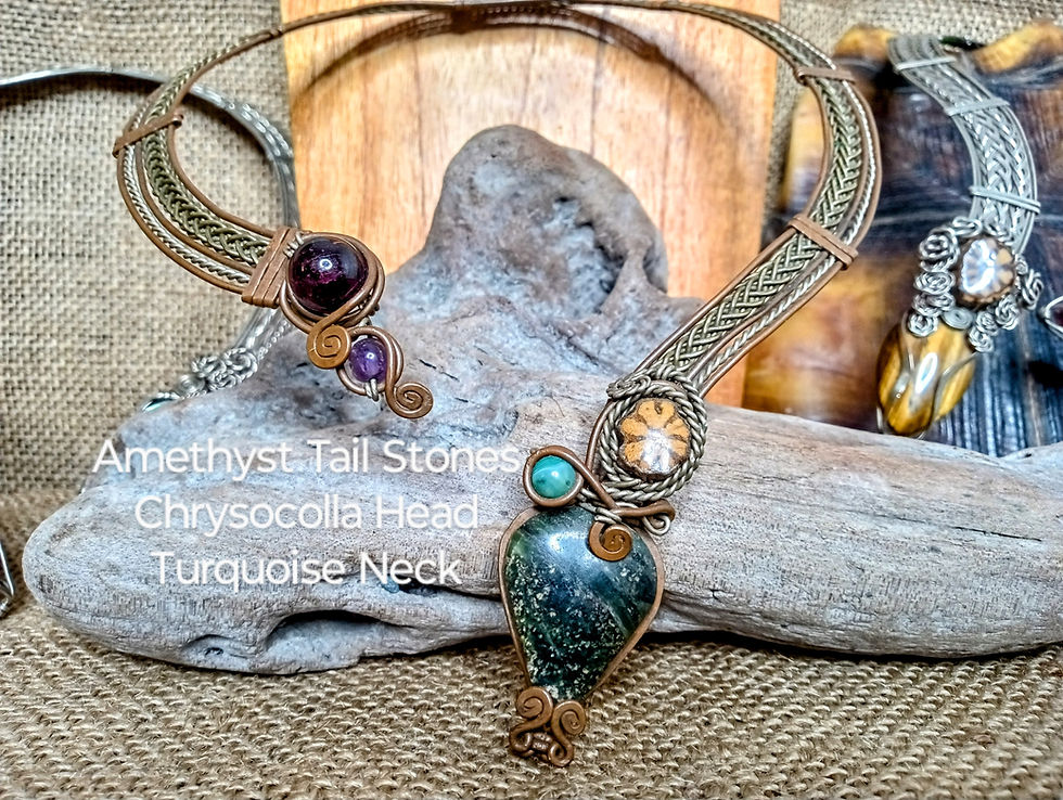 Thumbnail: Snake Collar Style Necklaces