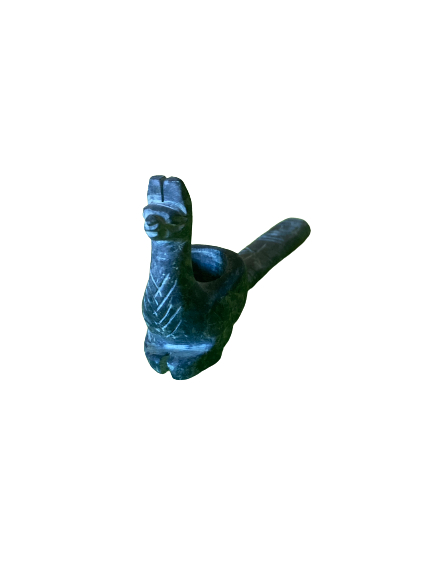 Thumbnail: Serpentine Stone Pipe: Alpaca
