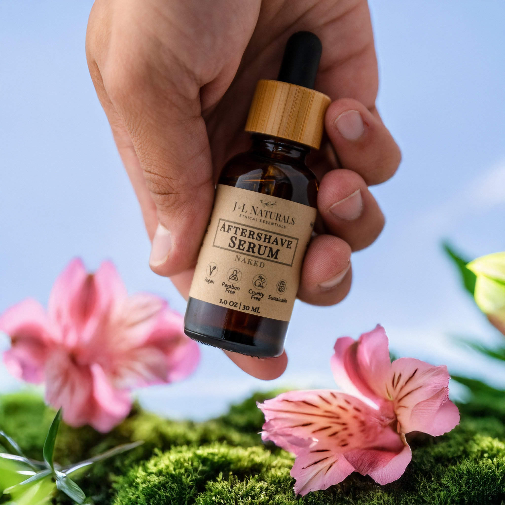 Botanical Aftershave Hydration Serum – Soothing Post-Shave Skin Oil