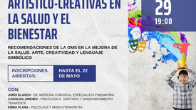 Mesa redonda: Las terapias artístico-creativas en la salud y el bienestar