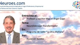 Entrevista en Programa de Radio "La Otra Mañana". El Neuroliderazgo Transformador. 