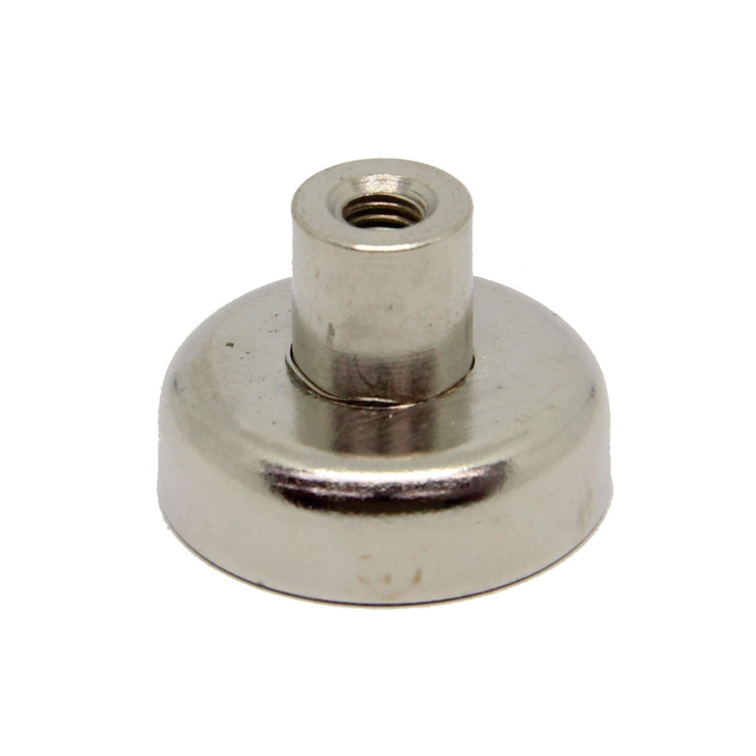 Magnet neodim tip oala diam. 25 mm cu filet interior