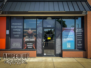 Custom Window Graphics for Vulcan Room | Commercial Window Graphics in McHenry County