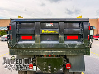 Custom Dump Truck Graphics for G n Company | Precision Vehicle Branding in McHenry County