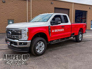 Custom Fleet Branding for Berger Contractors | Professional Fleet Graphics in McHenry County