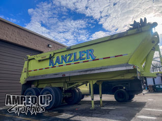 Custom Dumpster Graphics for Kanzler