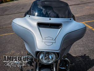Custom Harley-Davidson Pinstriping | Hand-Laid Vinyl Motorcycle Graphics in McHenry County