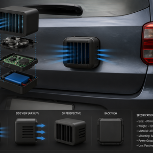 Self‑Charging Power Bank Powered by Vehicle Motion
