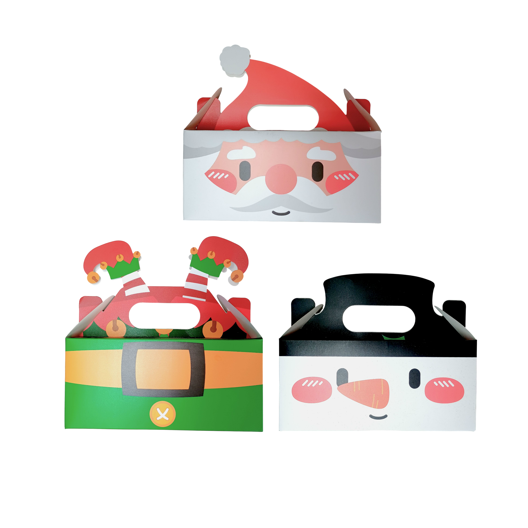 Christmas themed boxes 