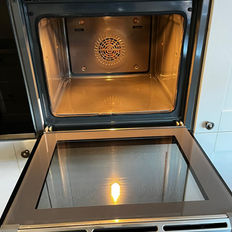 Sparkling clean kitchen appliance