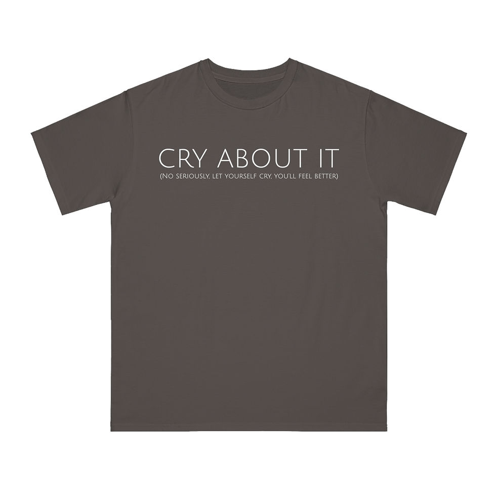 Thumbnail: CRY ABOUT IT Organic Unisex Classic T-Shirt