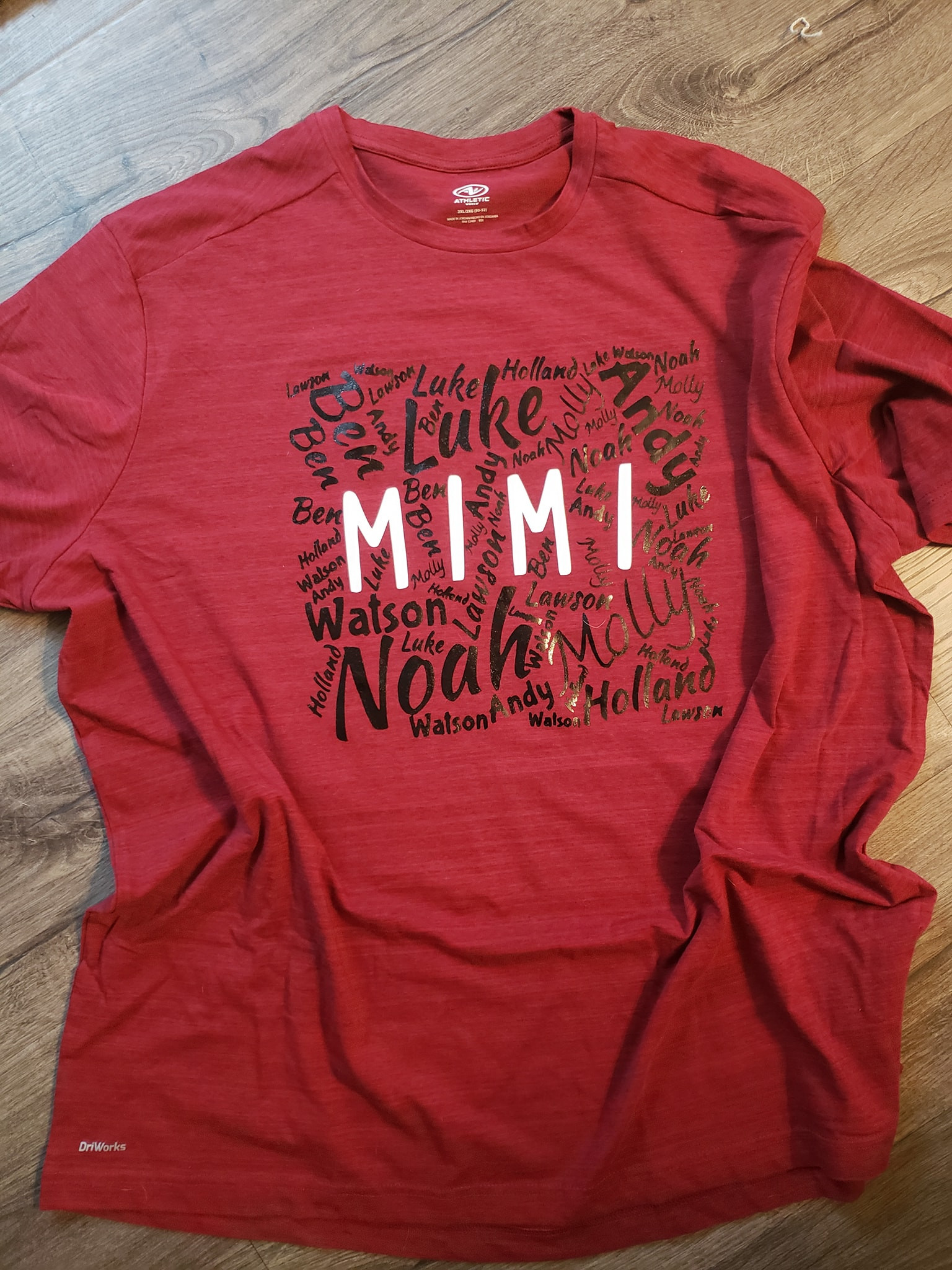 Name Collage Shirt