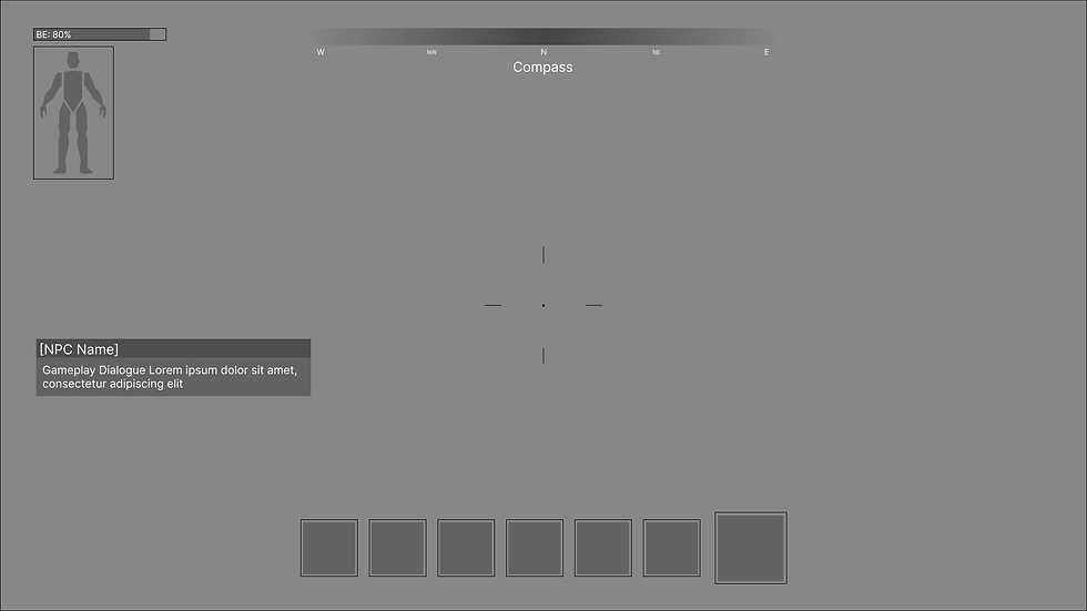HUD - 1st Iteration