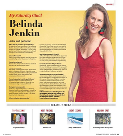 Herald Sun Weekend interview