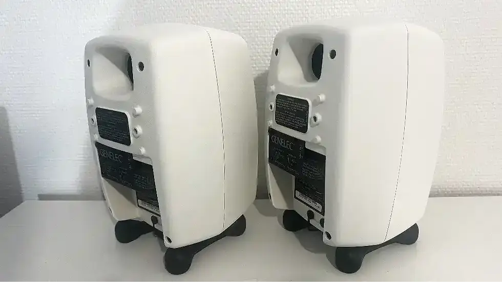 Miniature : Vente enceinte compacte de la série 8000 GENELEC 8020A WH second hand