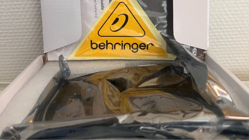 Miniature : Vente BEHRINGER X-USB Carte d'extension USB pour X32 second life