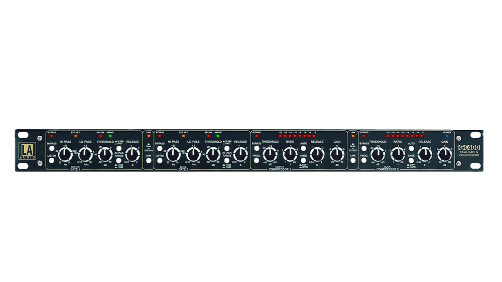 Vente et rachat LA AUDIO GC400 double compresseur/noise gate used equipement