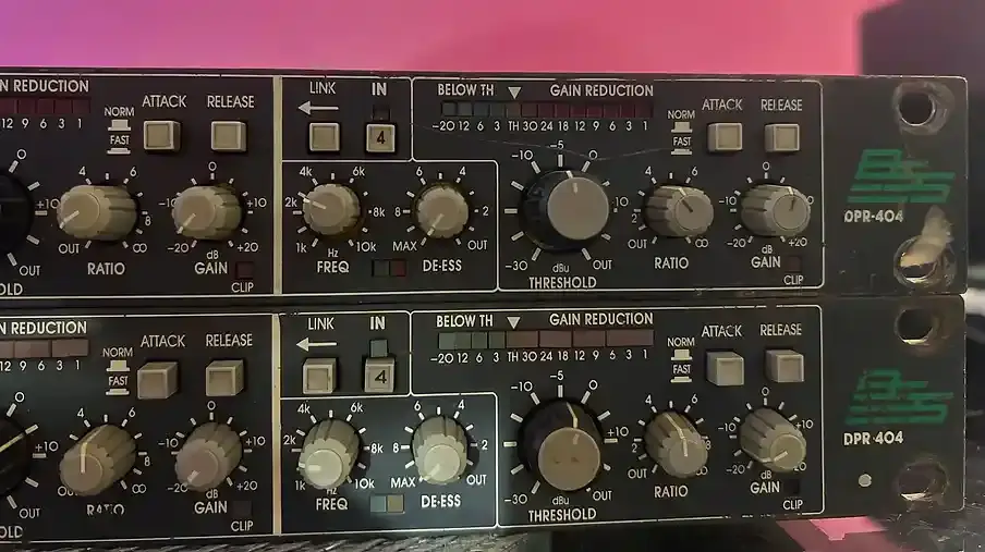Miniature : Vente, rachat, échange, dépôt-vente de Compresseur De-esser Bss Audio DPR-404 de seconde main
