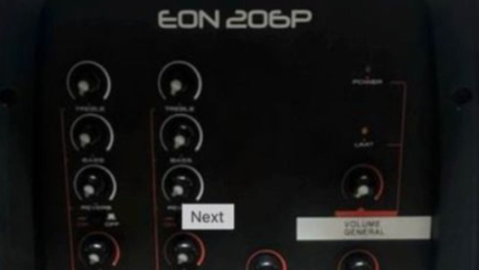 Miniature : JBL Eon 206 P