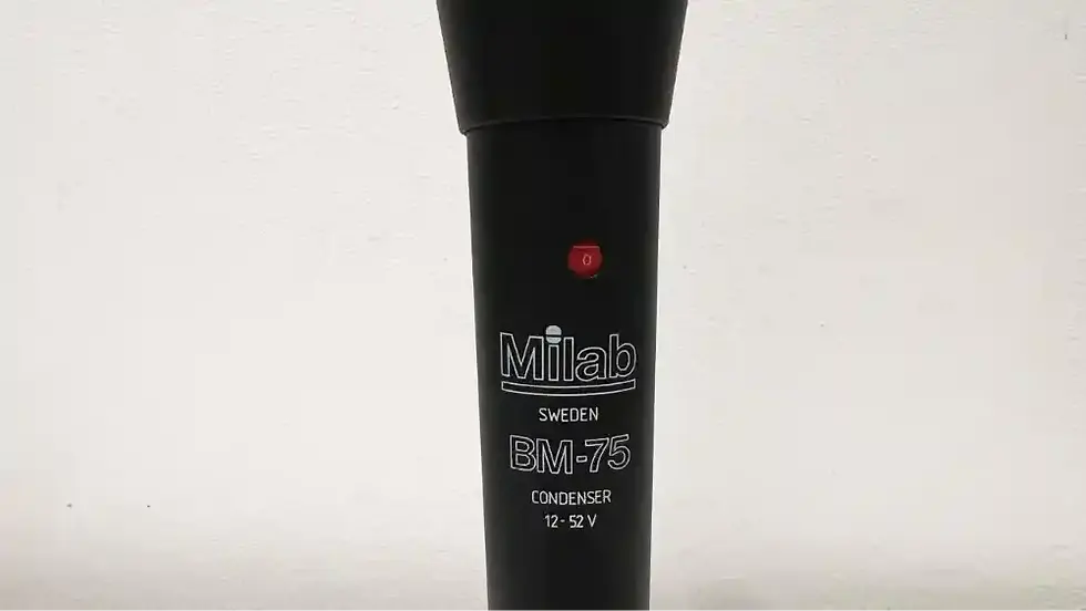 Miniature : Vente microphone à condensateur cardioïde haut de gamme Made in Suisse MILAB BM-75 second hand