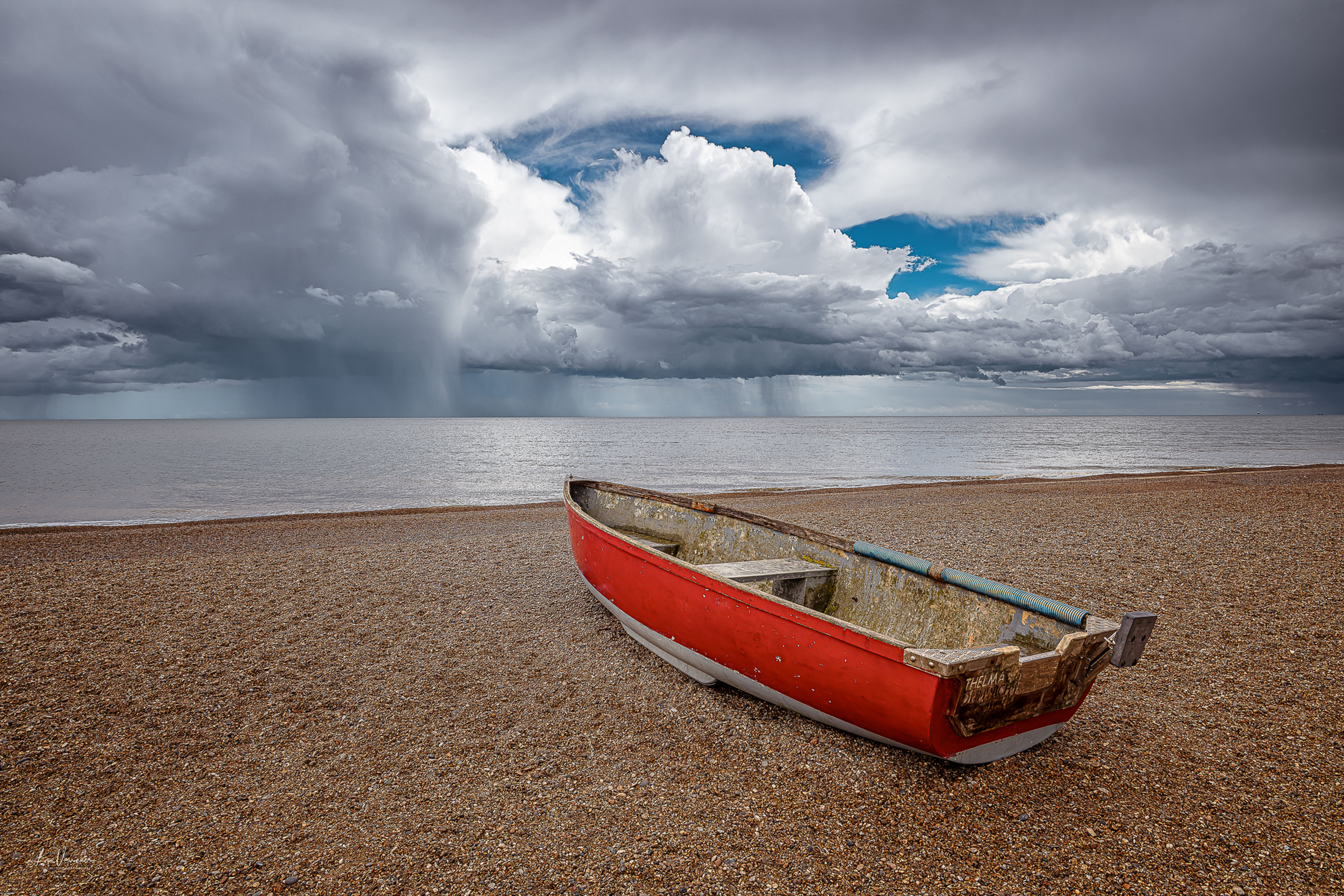 Stormy Skies Dunwich Suffolk