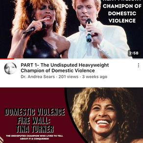 YouTube Tina Turner The UNDISPUTED HEAVYWEIGHT CHAMPION OF Domestic Violence by Dr.Andrea Sears
