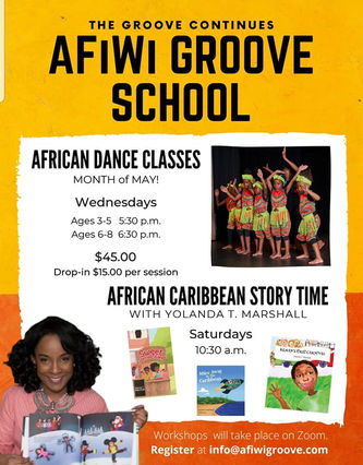 AFIWI Groove School Cultural Dance and Arts programme
