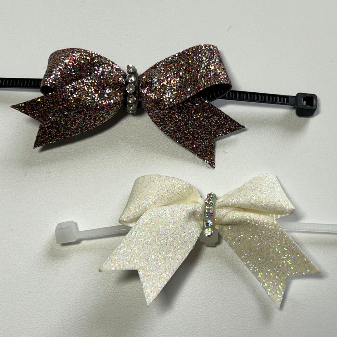 2x Schuhschleifen (weiß & bunt)